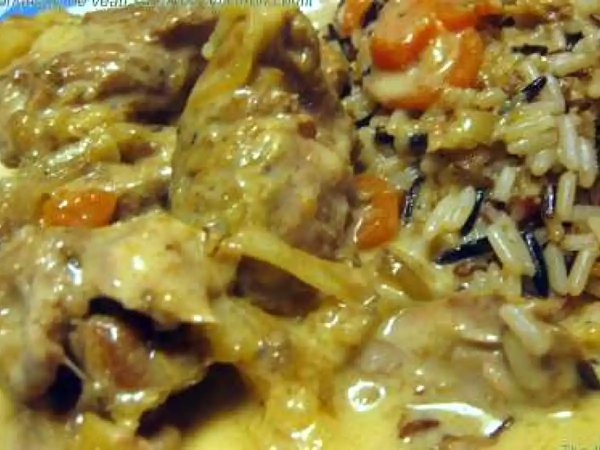 Blanquette de veau safranée au citron confit