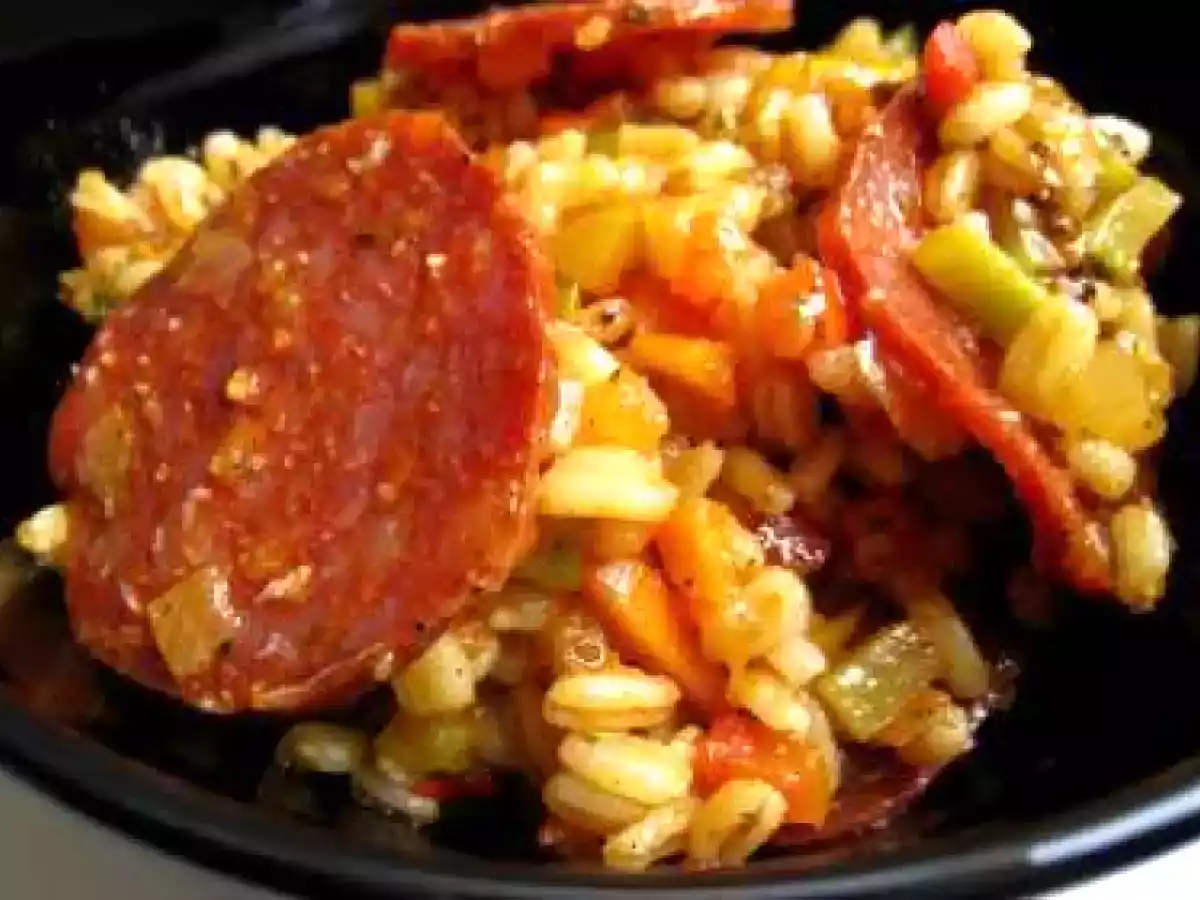 Blé aux petits légumes et chorizo - photo 2