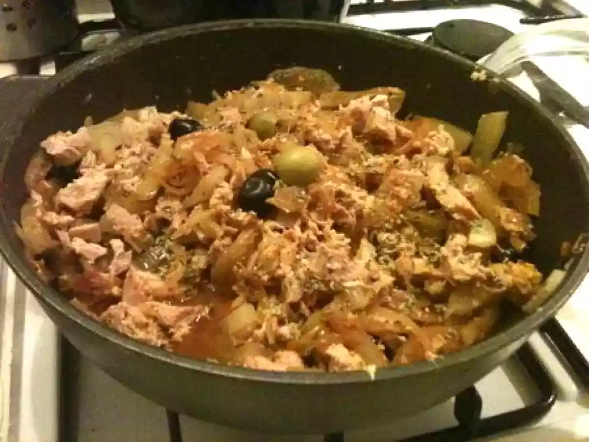 Blettes au thon à la méridionale