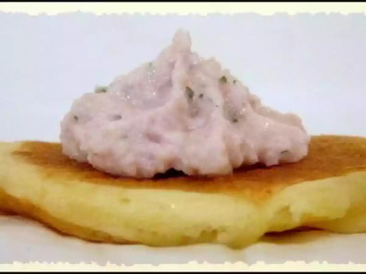 Blinis à la mousse de jambon - photo 2