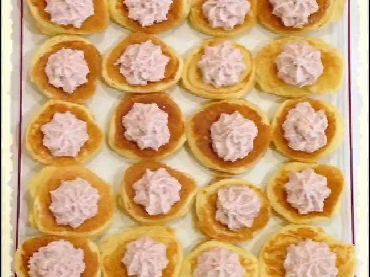 Blinis à la mousse de jambon - photo 3