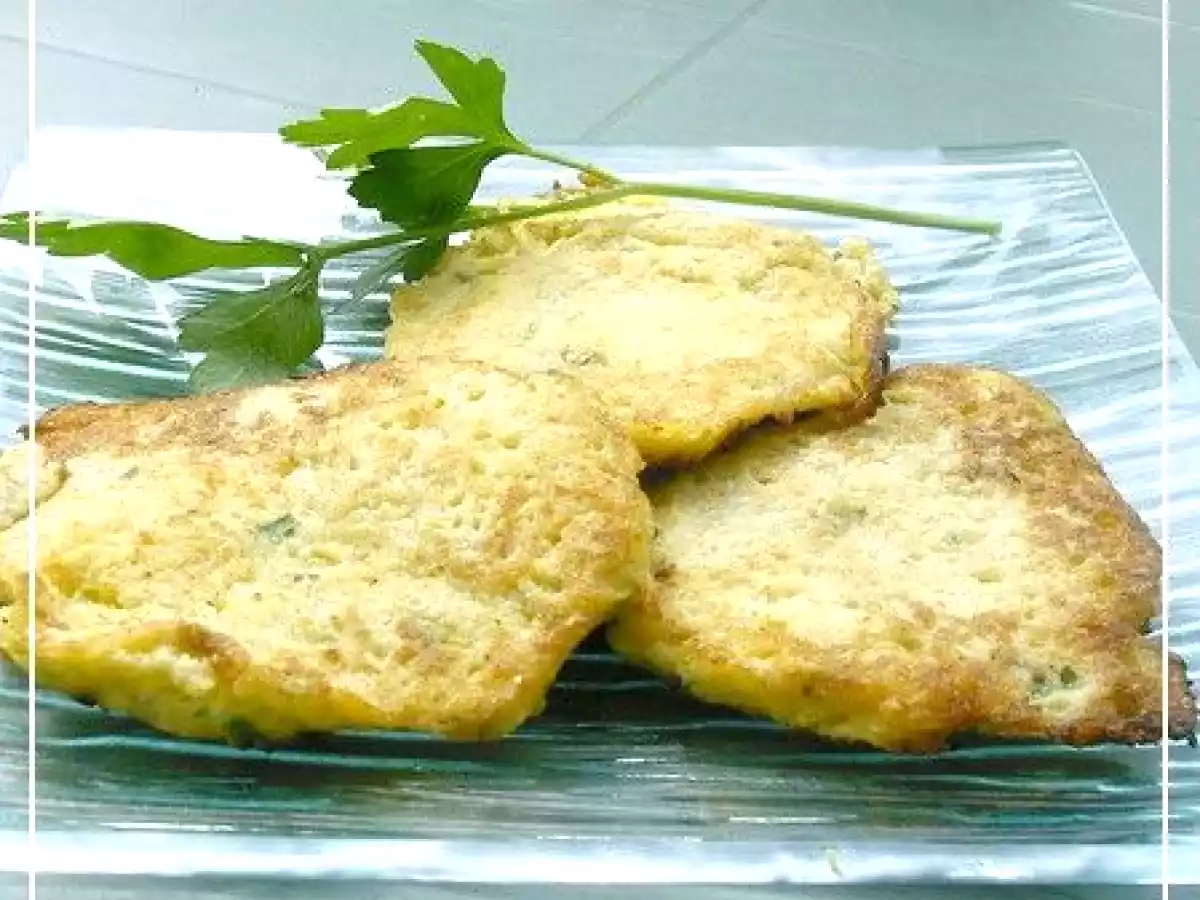 Blinis de courgettes et pomme de terre