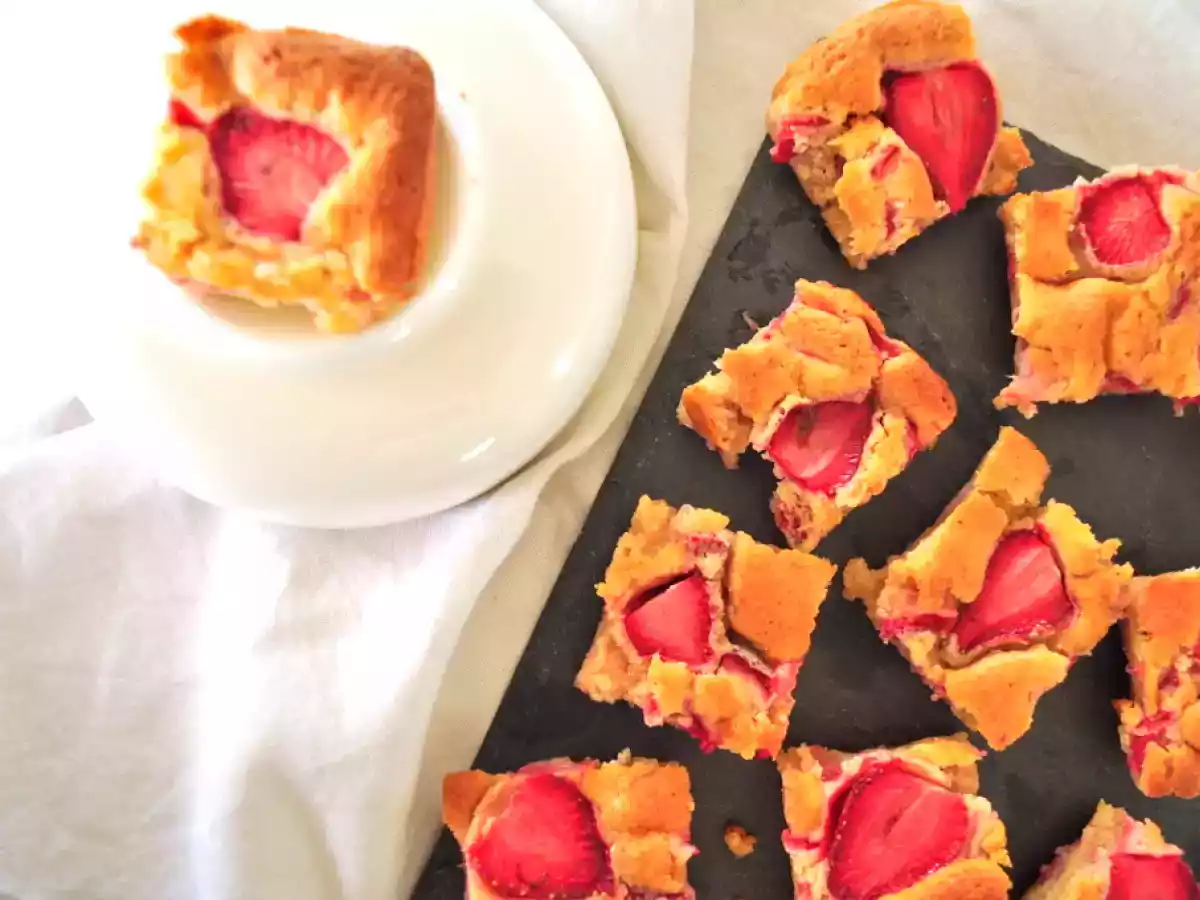 Blondie Chocolat blanc & fraises - photo 2