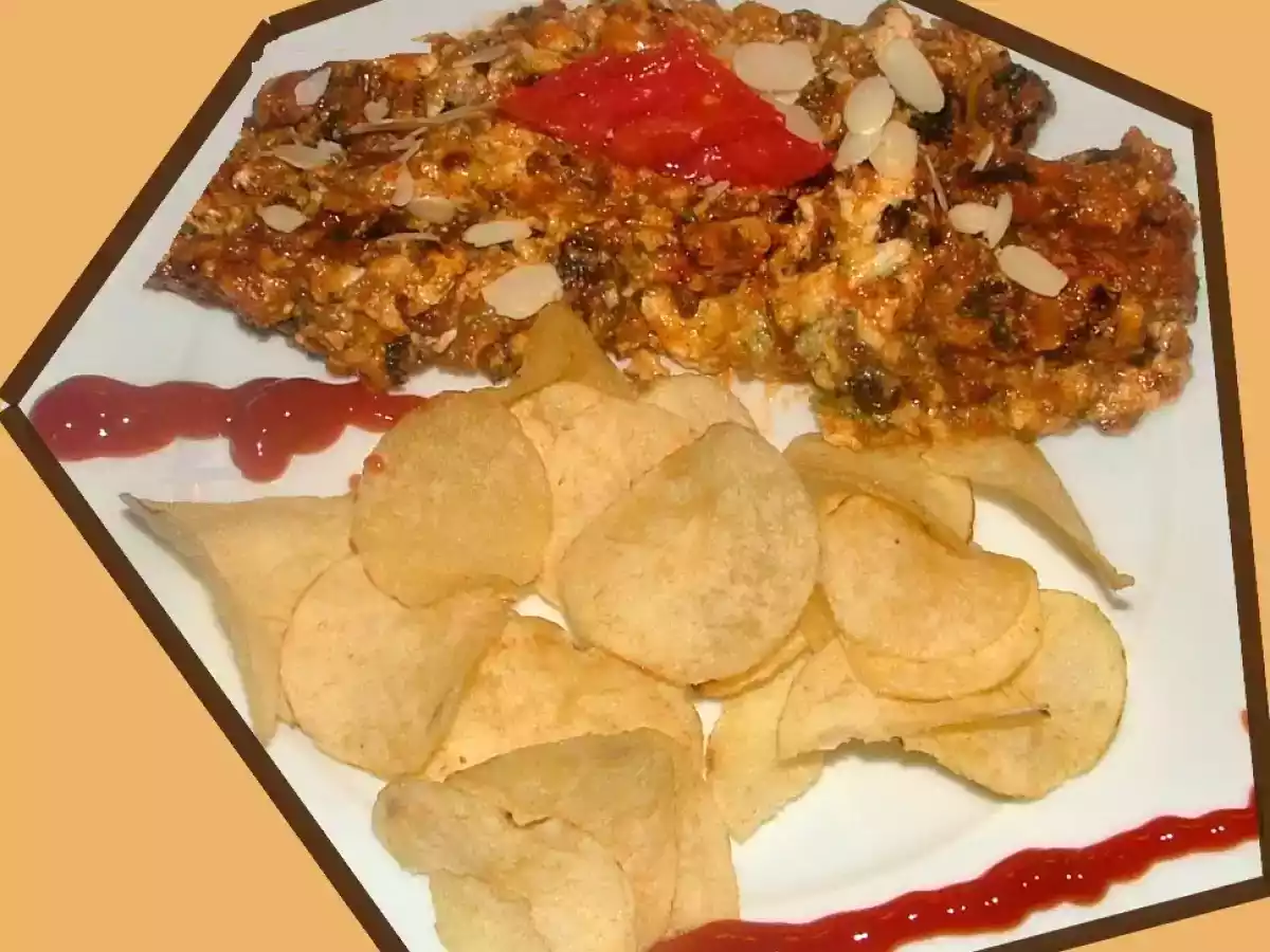 Bloubilbouga à la viande et roux à la tomate