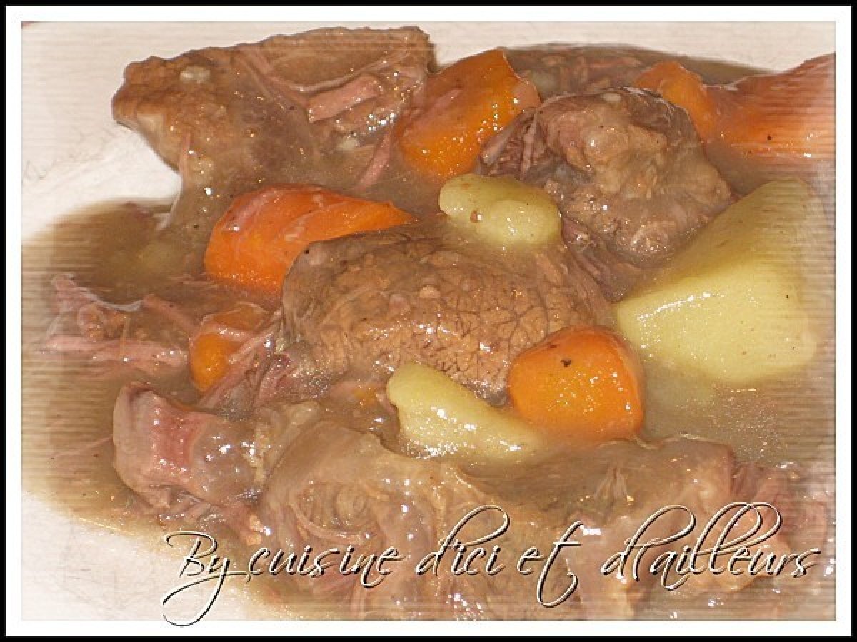 Recette de boeuf mijoté au vin blanc savoureux