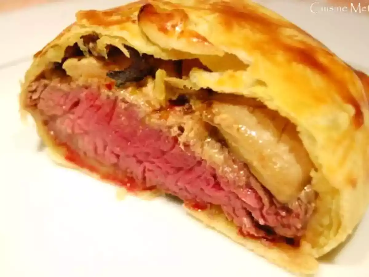 Boeuf en feuilleté, aux cèpes et foie gras - photo 2