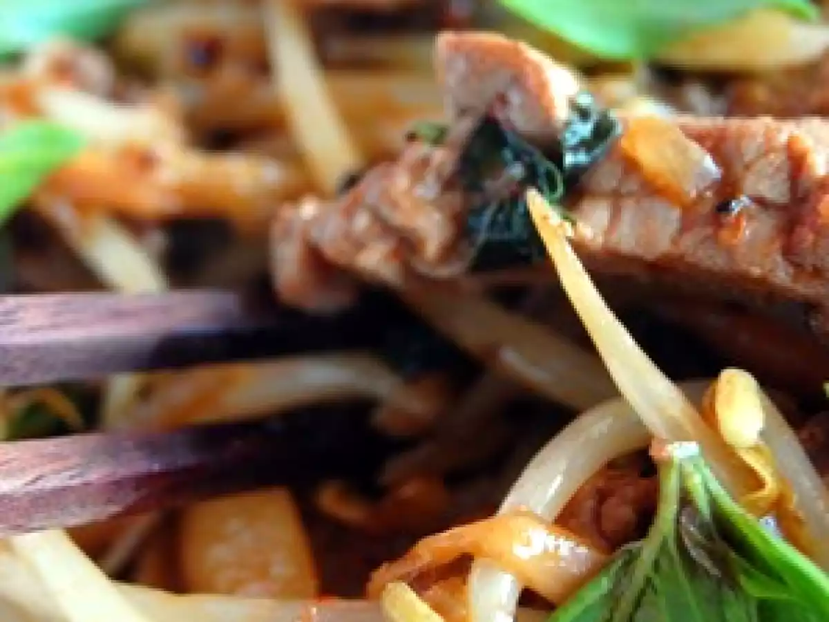 Boeuf épicé, aux pousses de bambou et basilic thaï - photo 2