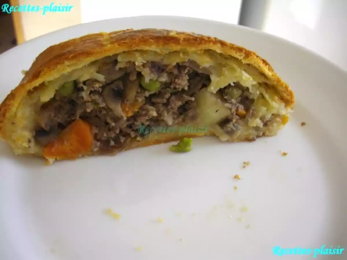 Boeuf haché Wellington