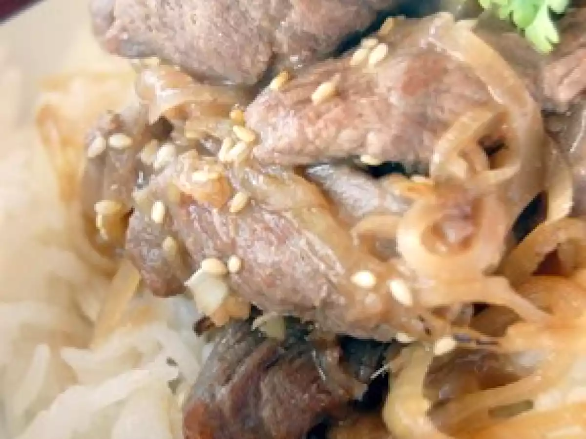 Boeuf sauté au gingembre et à la citronnelle - photo 2