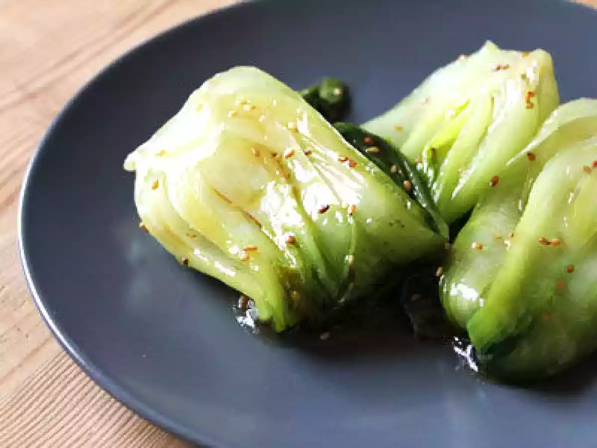 Bok choy à la sauce d'huître