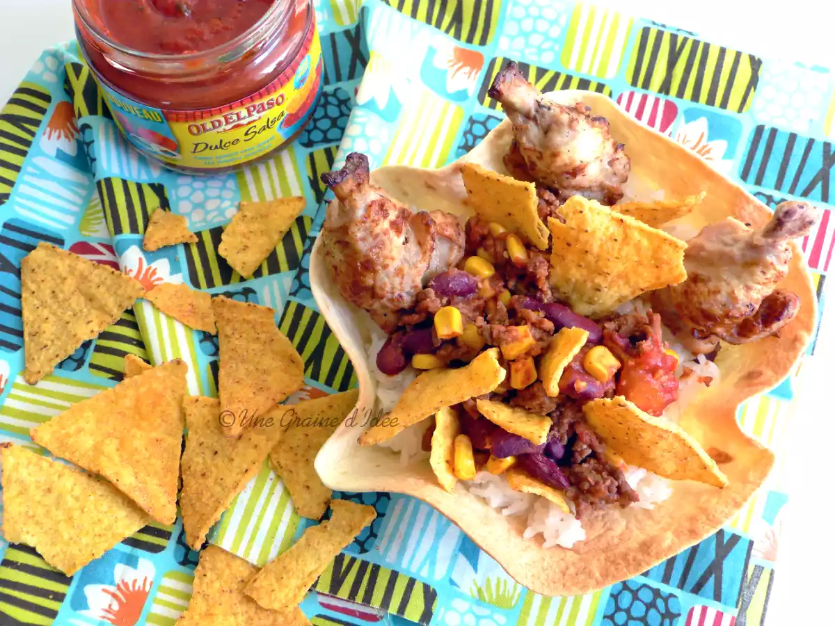 Bol Tortilla de Chili Con Carne Express - photo 3