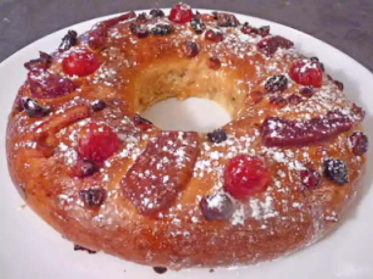 Bolo-rei ou galette/brioche des rois portugaise