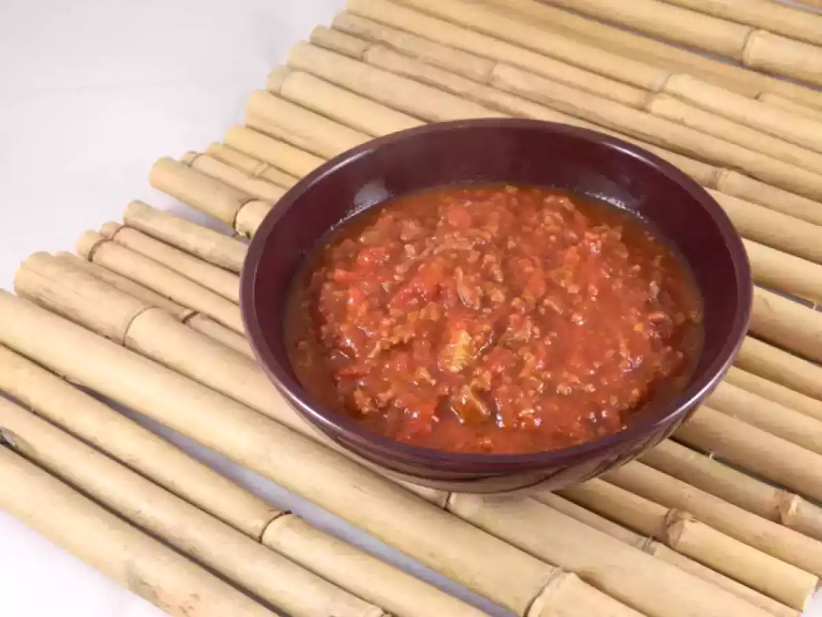 Bolognaise au citron confit.