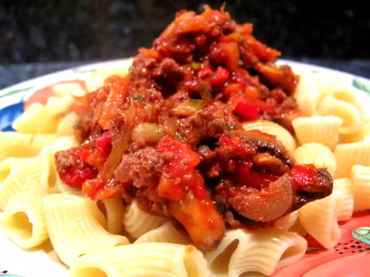 Bolognaise rapide aux légumes