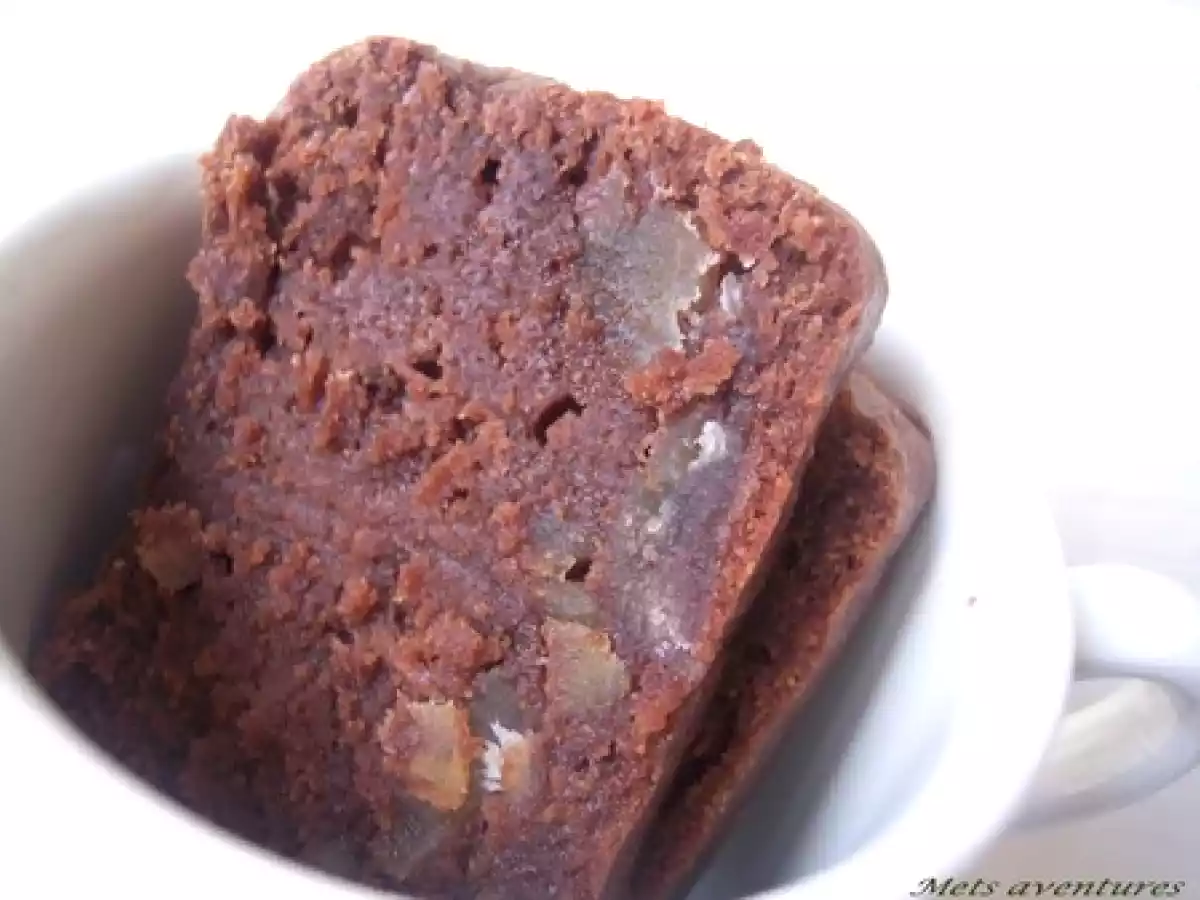 Bombe calorique, mais c'est à tomber : fondant marrons chocolat et marrons glacés