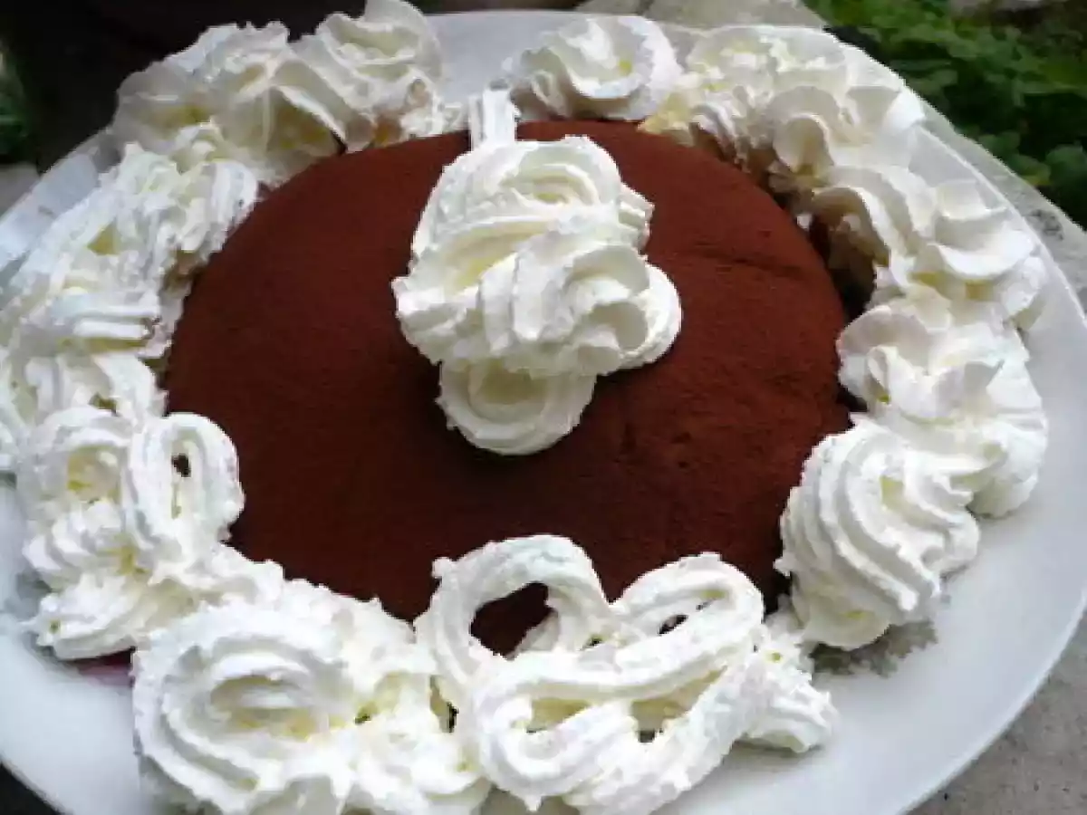Bombe glacée au chocolat