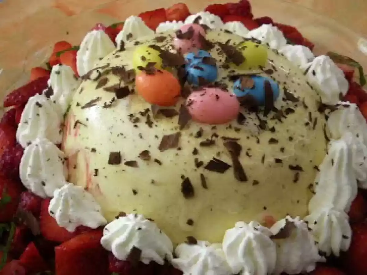 Bombe Glacée Aux Fraises - photo 2