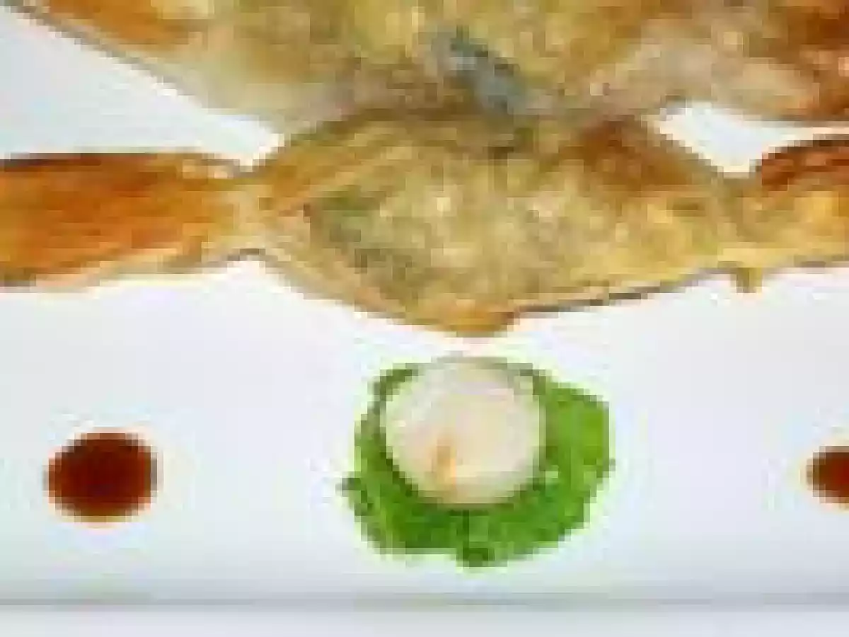 Bonbons de St Jacques au chou frisé - photo 2