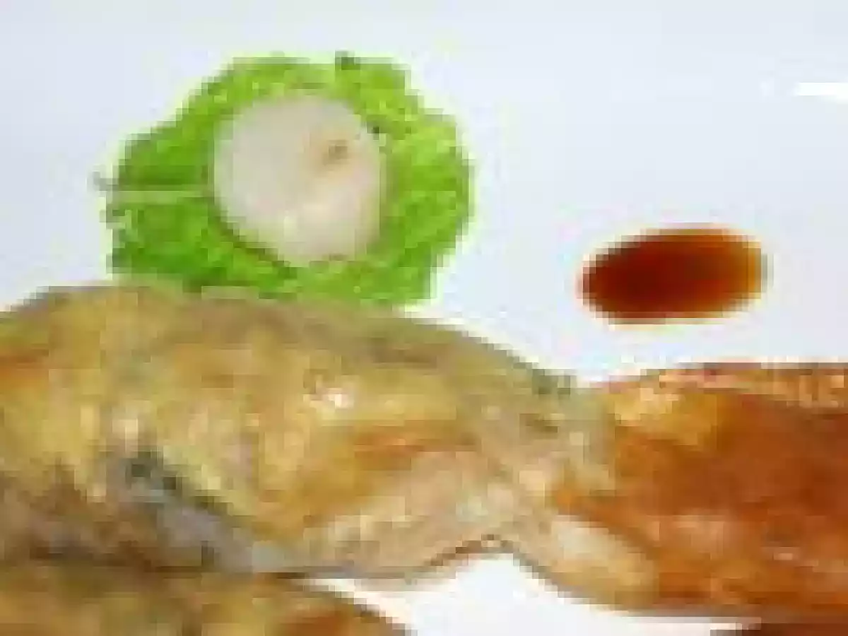 Bonbons de St Jacques au chou frisé - photo 3