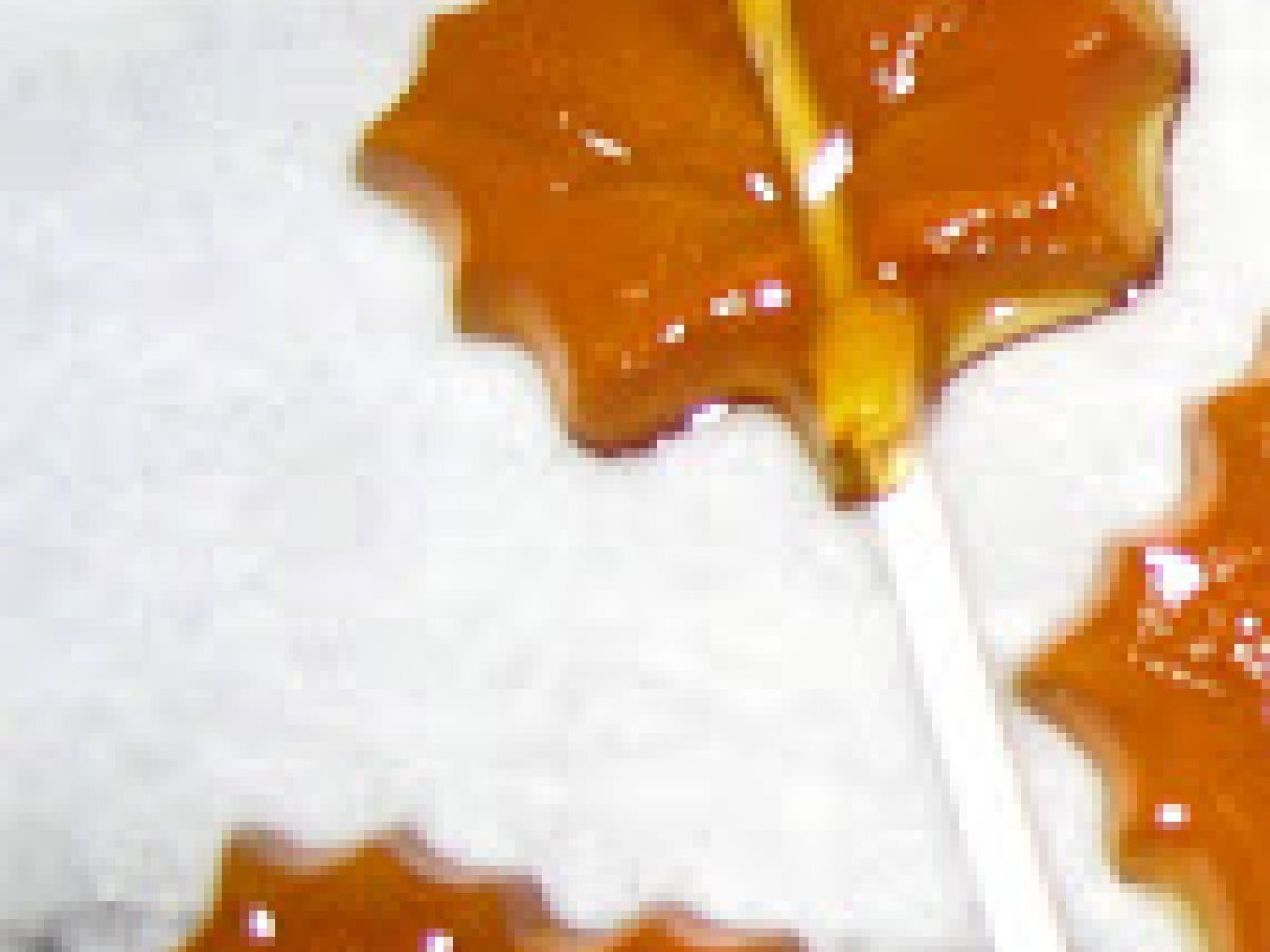 Bonbons et sucettes au sirop d'érable un pur délice!! Recette Ptitchef