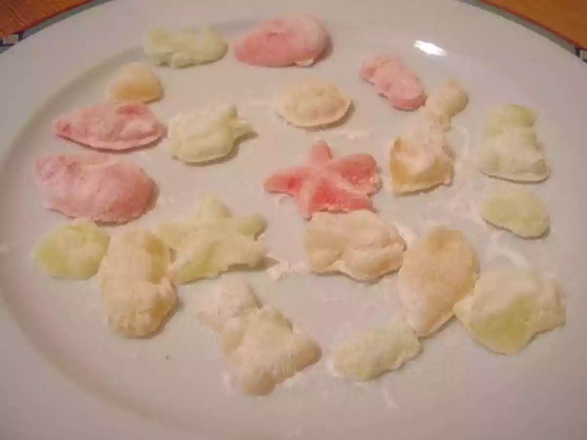 Bonbons maison fraises des bois, mandarine et banane