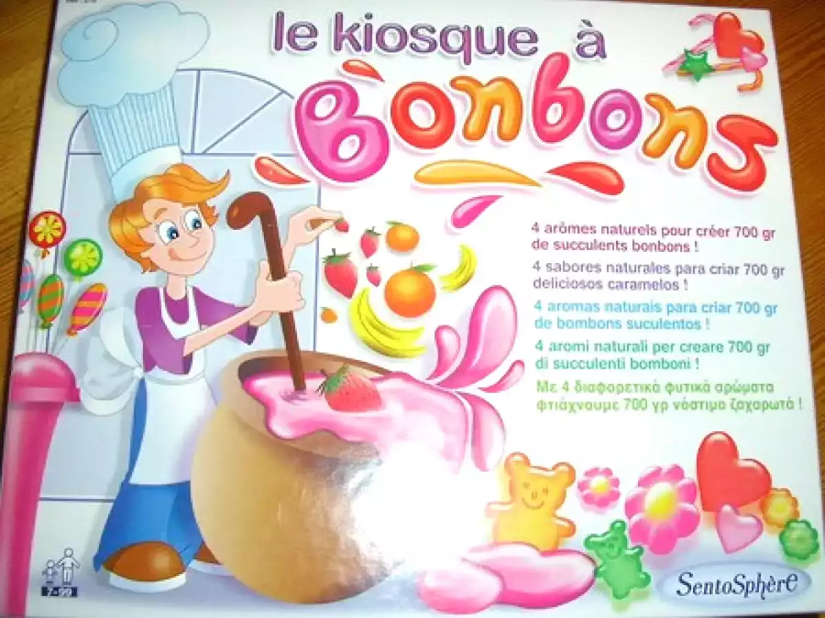 Bonbons maison fraises des bois, mandarine et banane - photo 2