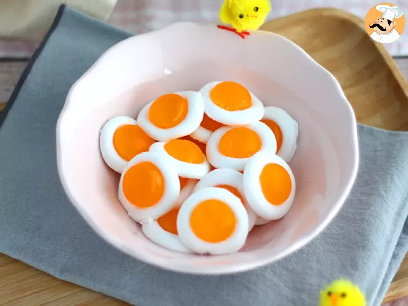 Bonbons œufs au plat (faciles et bien expliqués)