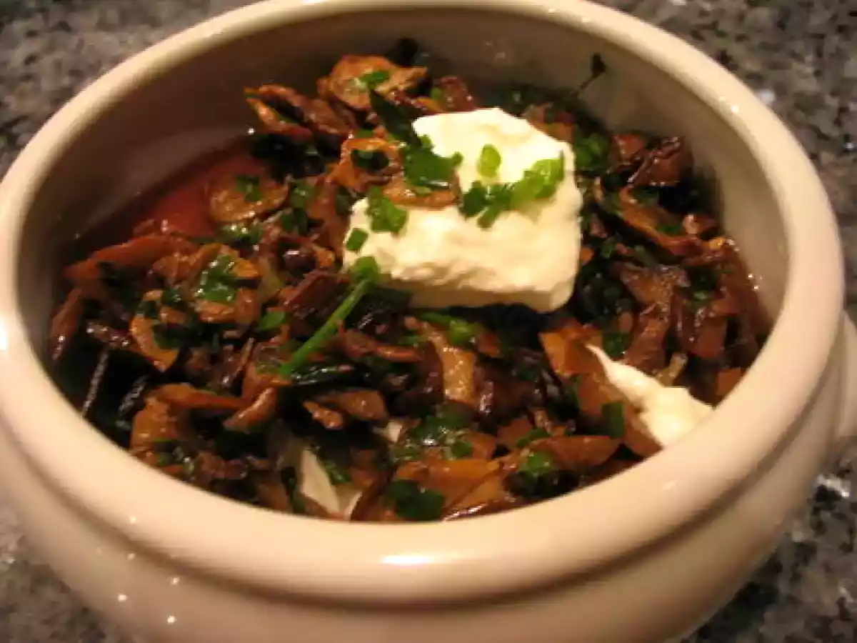 Bortsch aux haricots et aux champignons - photo 2