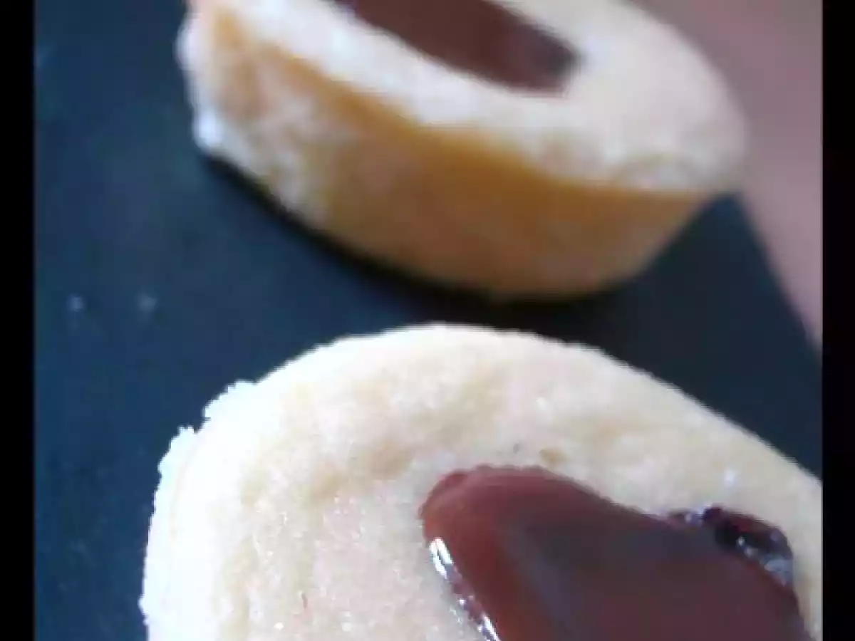 Bouchée à la Pomme et son Lingot de Chocolat Coulant. - photo 2