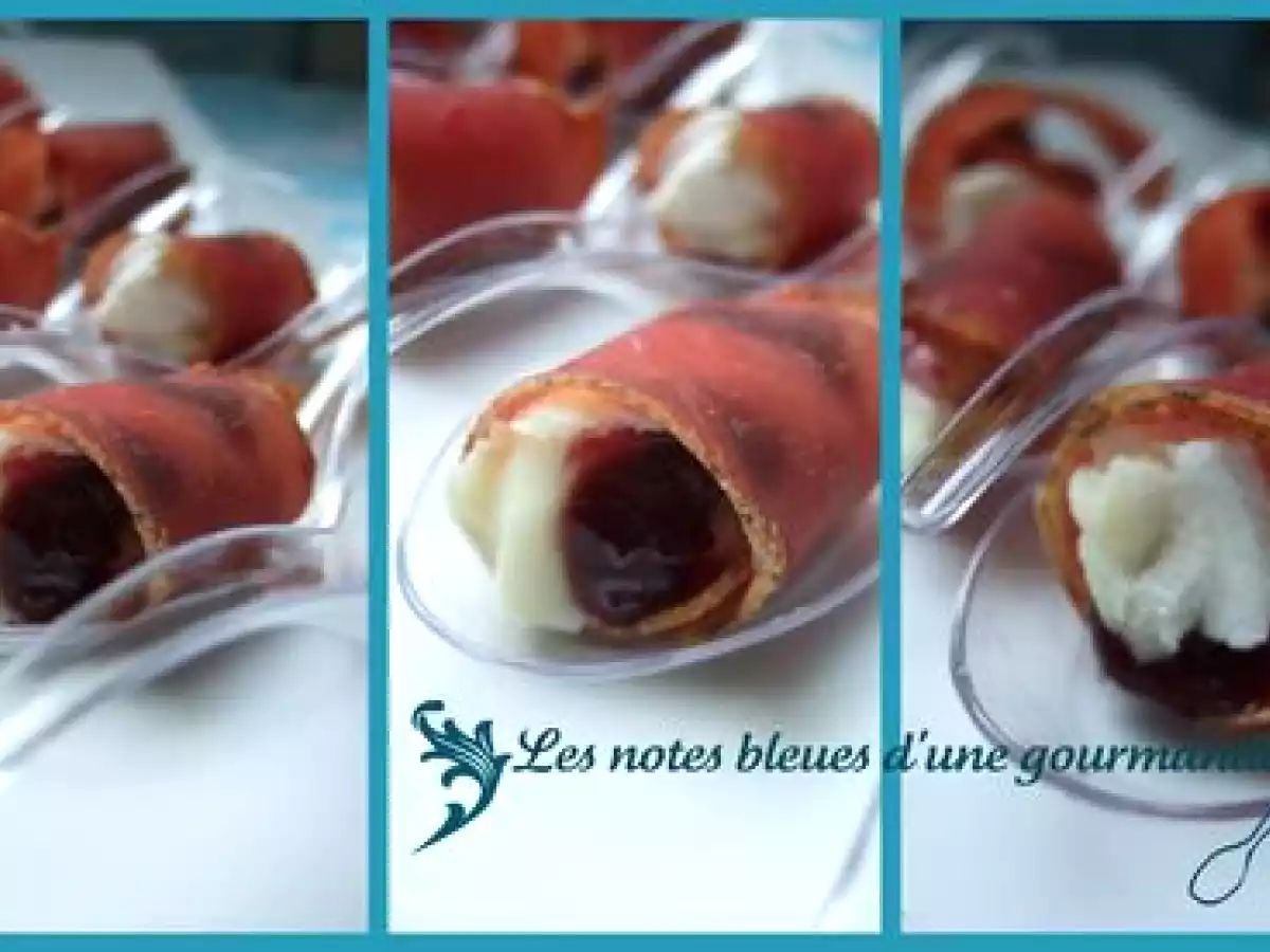 Bouchée viande grison, rocamadour et confiture de cerise noire - photo 3