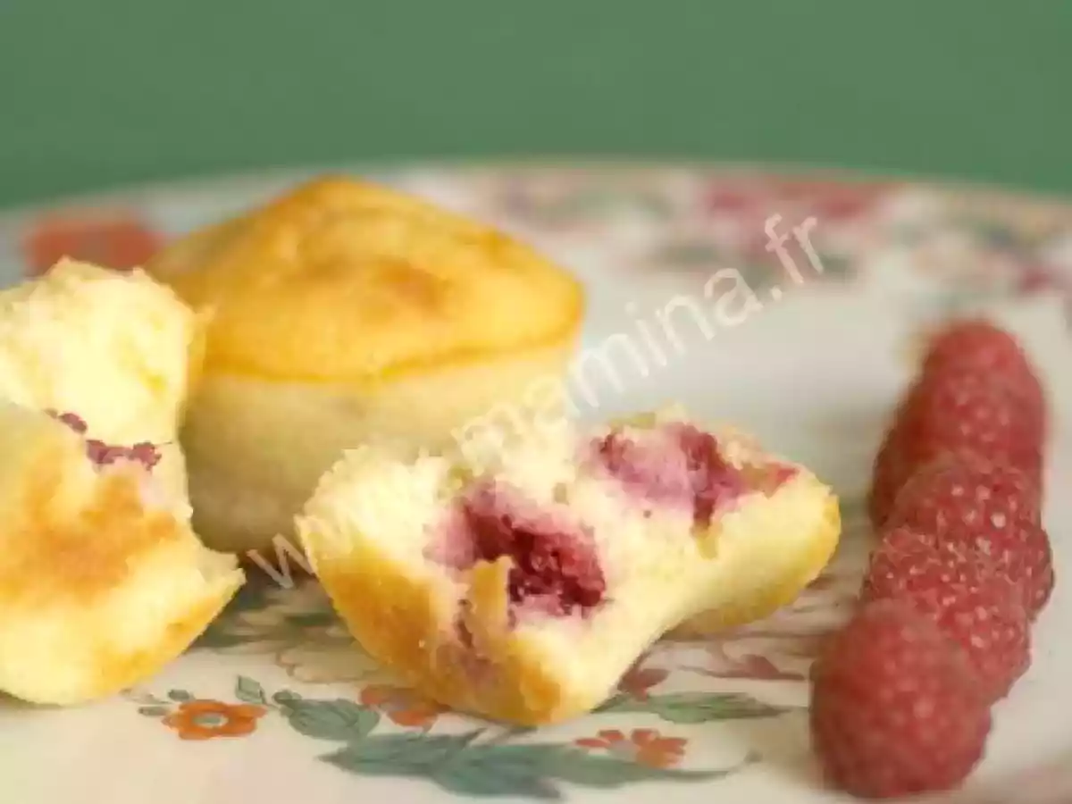 Bouchées amandes framboises et citron - photo 2