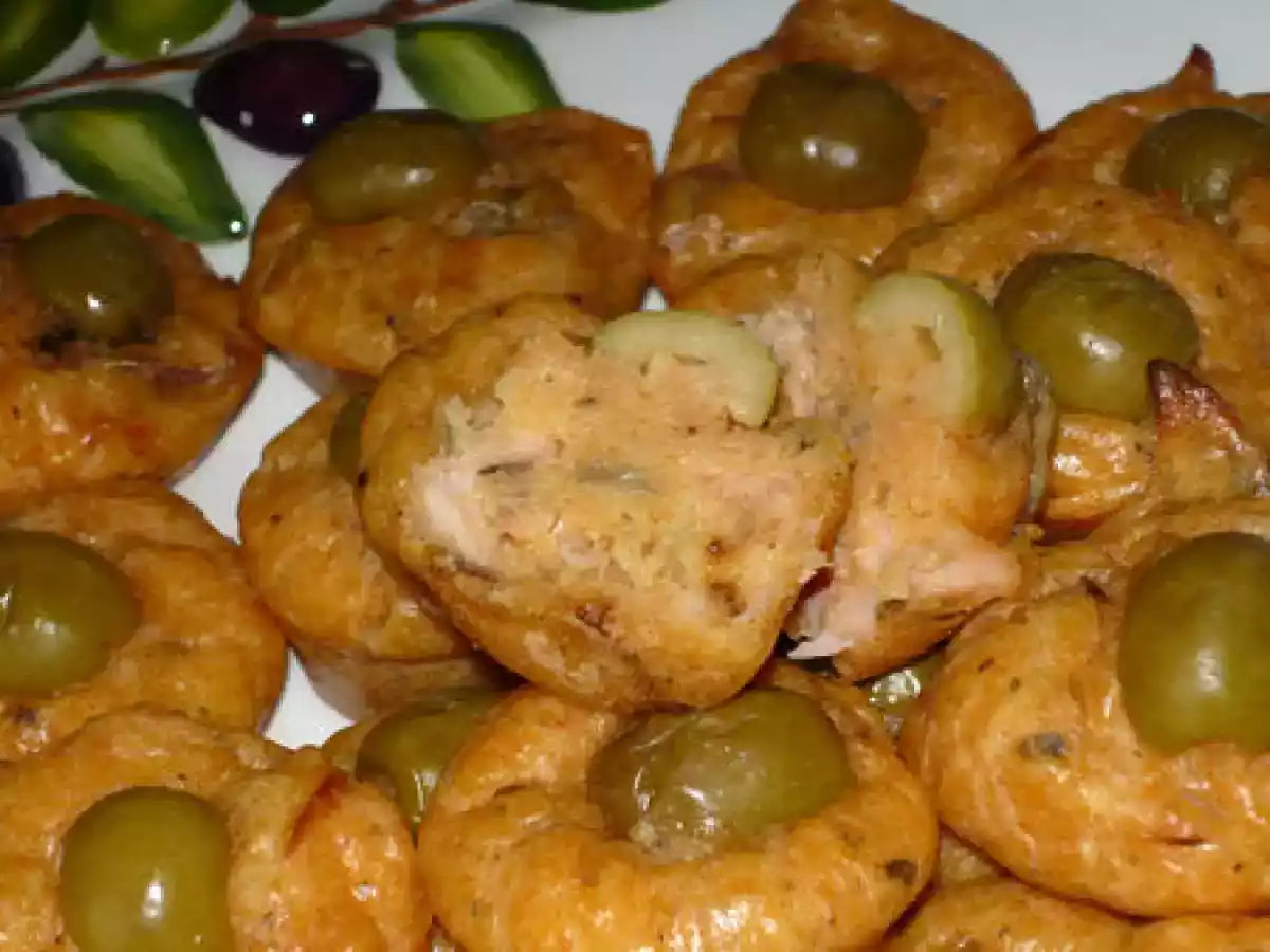 Bouchées apéritives au tarama et saumon fumé