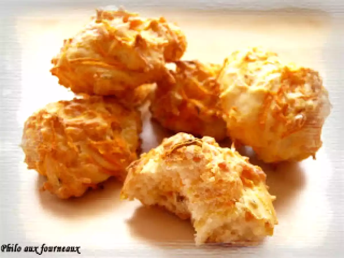 Bouchées apéritives aux carottes