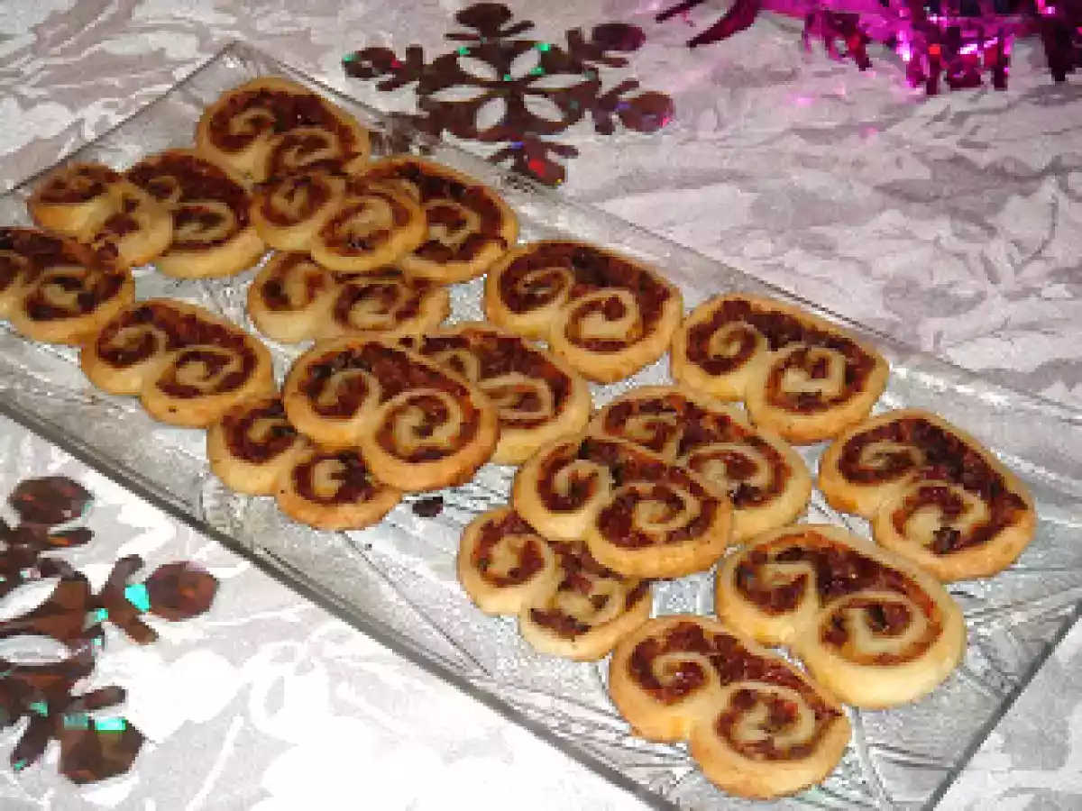 Bouchées apéritives aux tomates séchées