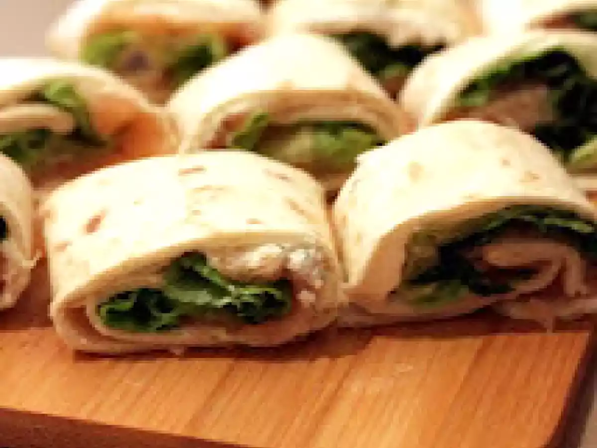 Bouchées apéritives jambon et saumon