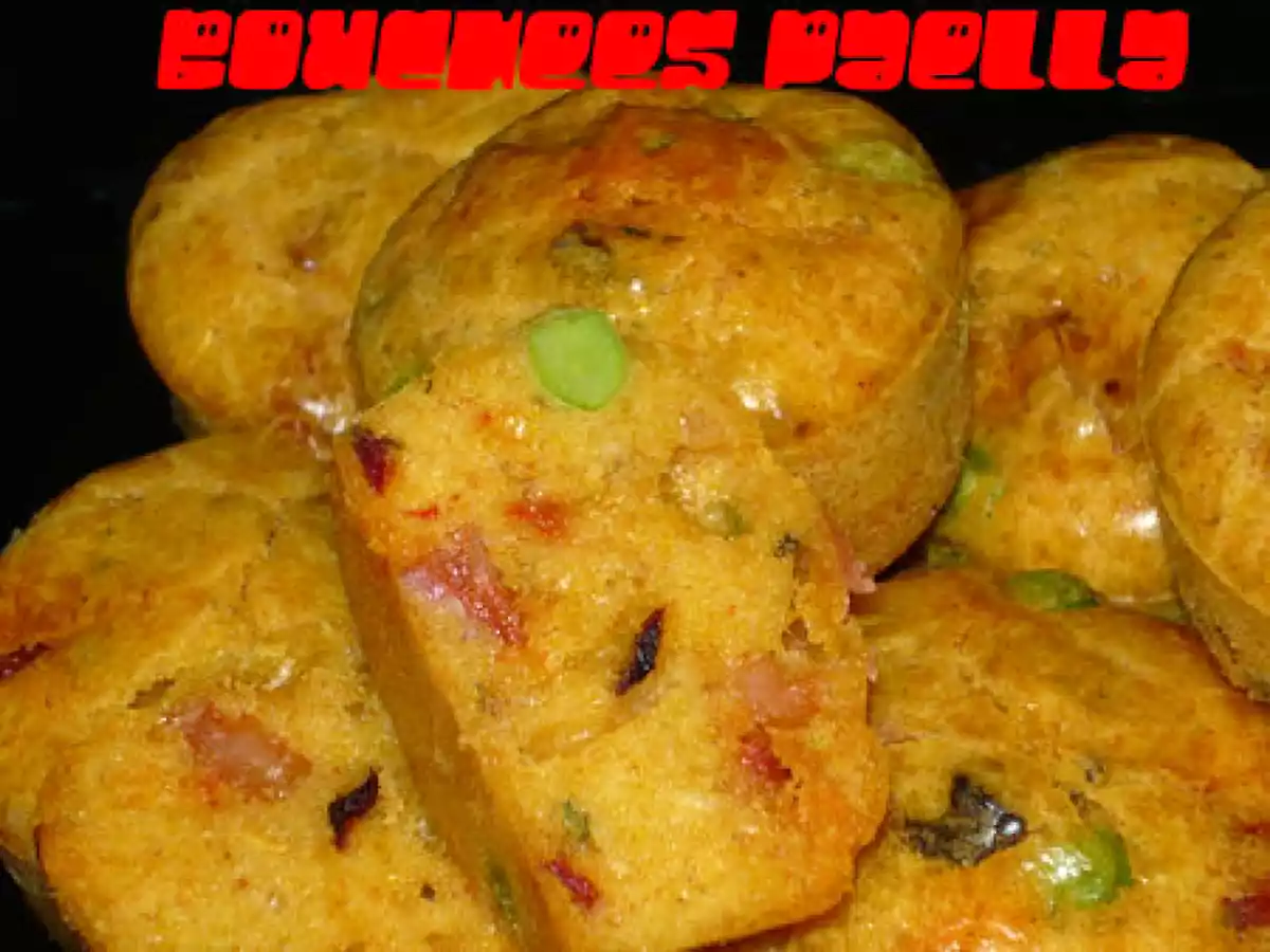 Bouchées apéritives saveur paella!!