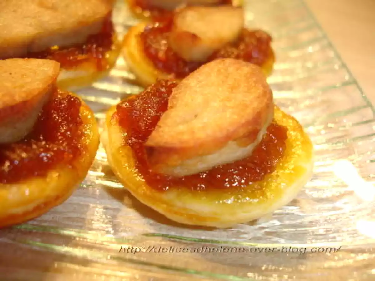 BOUCHEES AU BOUDIN BLANC