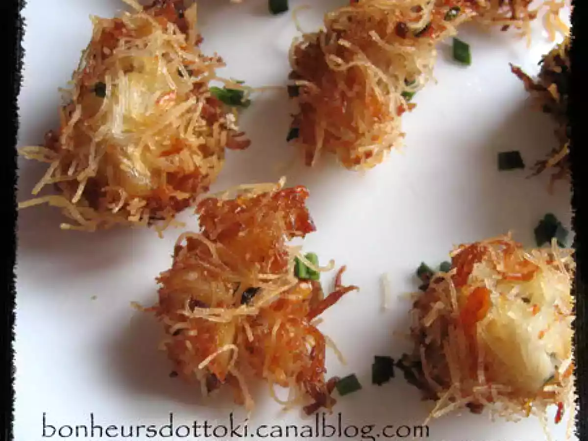 Bouchées au crabe croustillantes