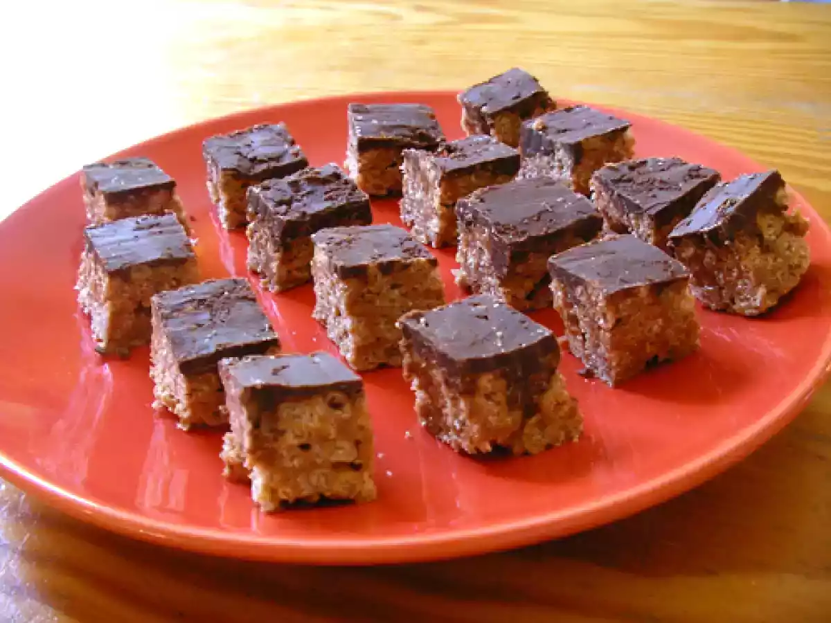 Bouchées au mars et au riz soufflé - photo 2