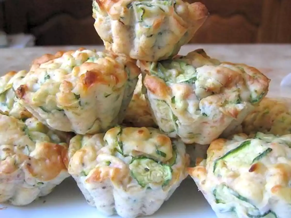 BOUCHEES AU SAUMON ET AUX COURGETTES