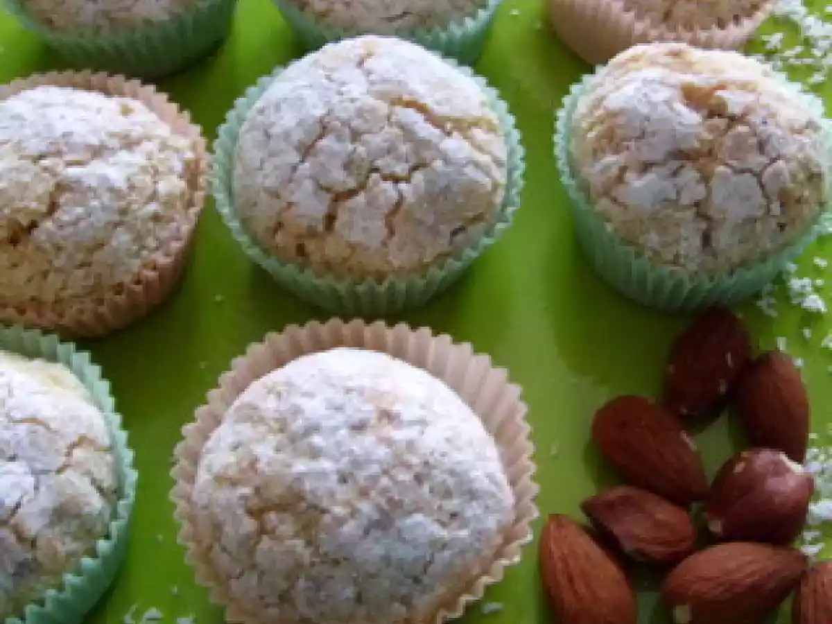 Bouchées aux amandes et noix de coco de Bouchra