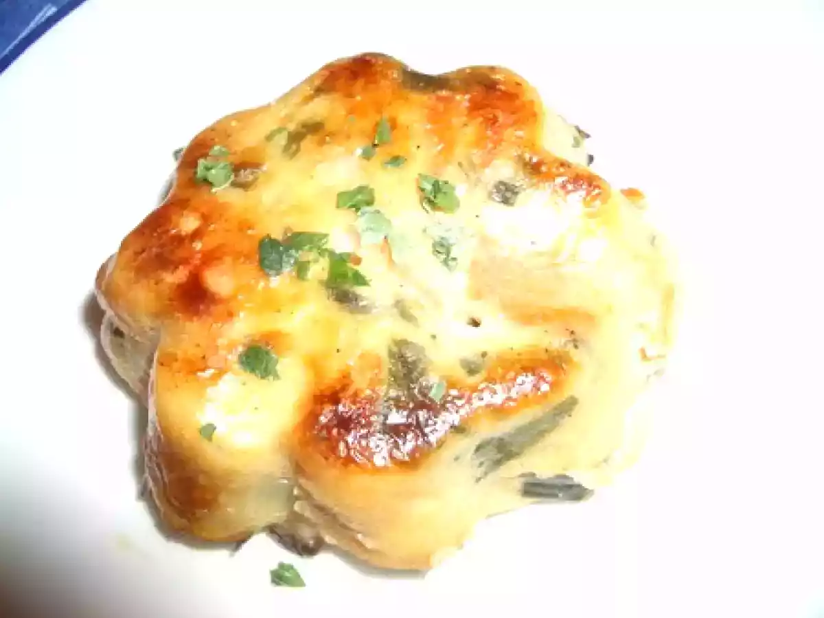 Bouchées aux crevettes et poireaux