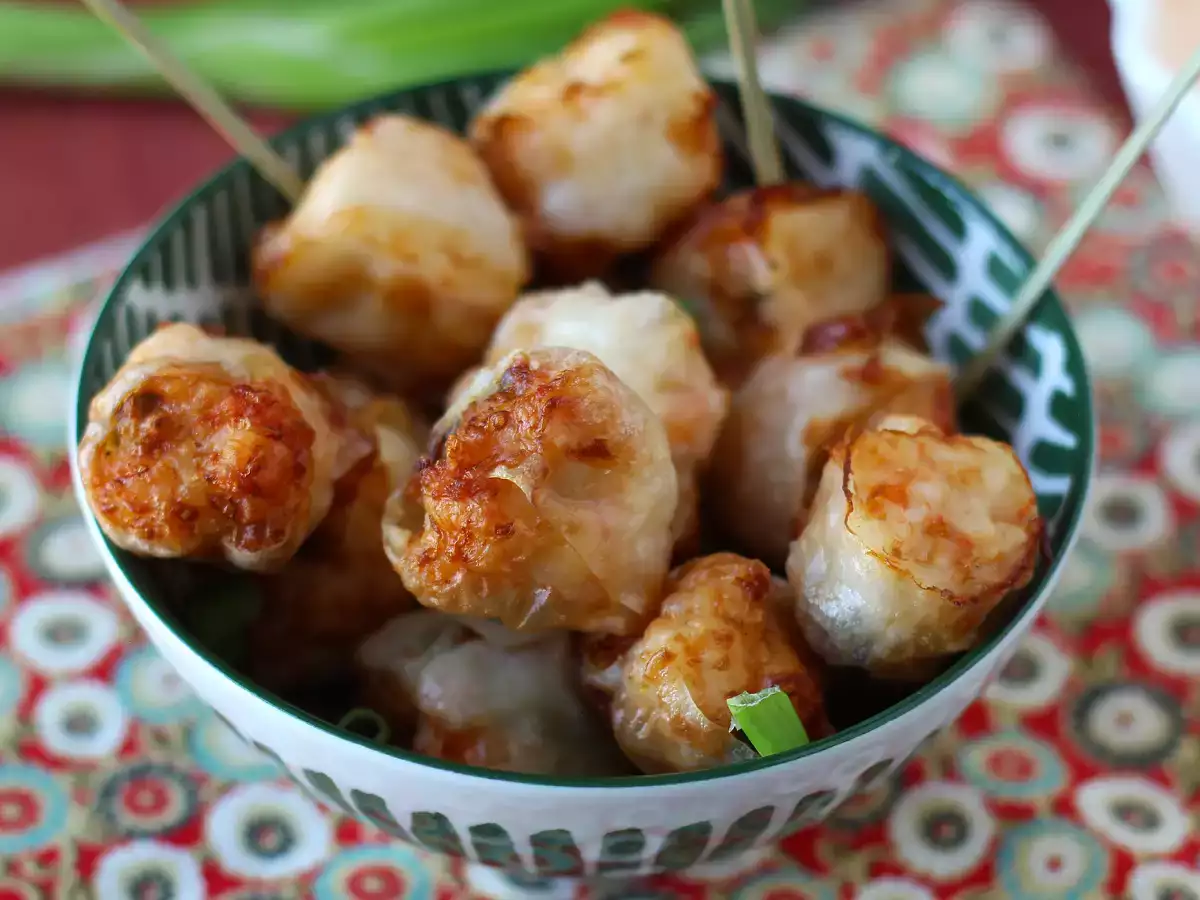 Bouchées aux crevettes façon nems au air fryer