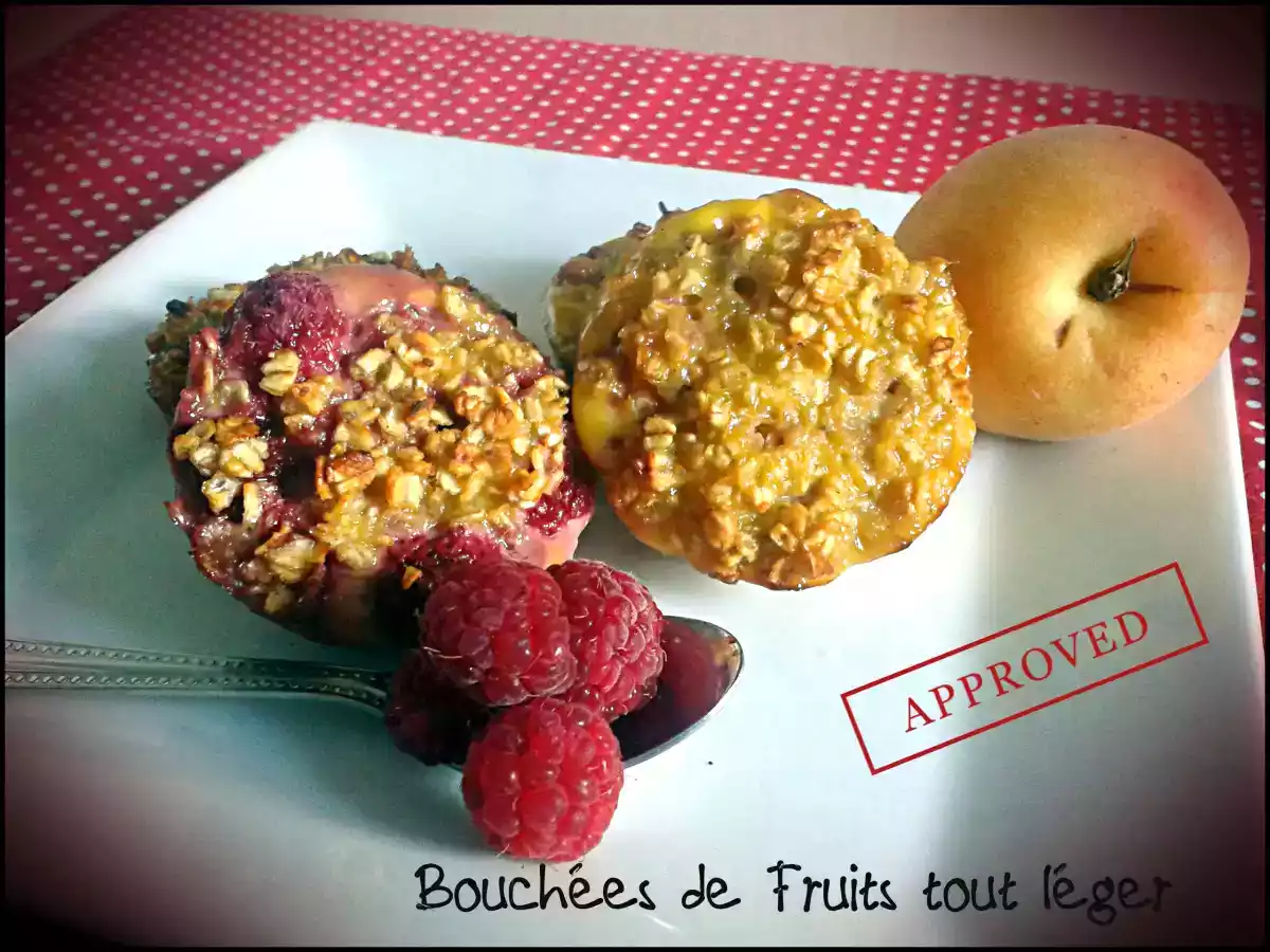 Bouchées aux Fruits tout léger