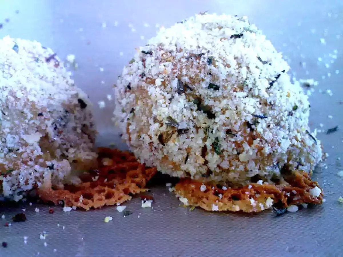 Bouchées bleues de fleurs de choux, sans gluten - photo 2