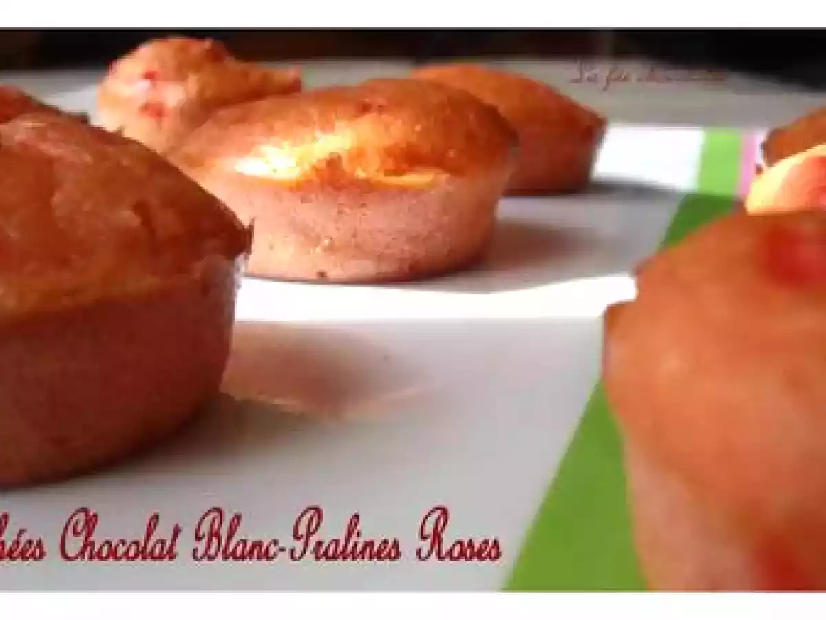 Bouchées Chocolat Blanc-Pralines Roses - photo 3