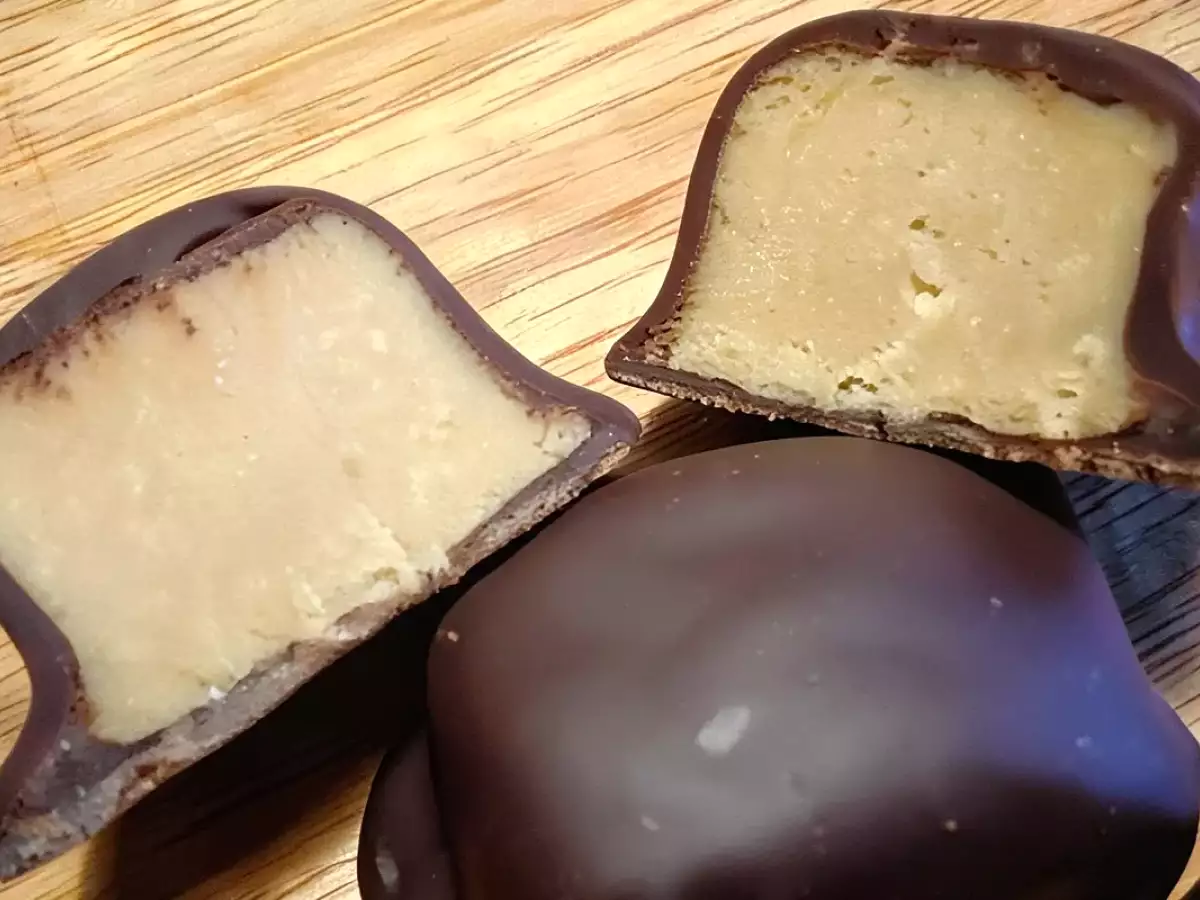 Bouchées chocolat noir fourrées au café - photo 2