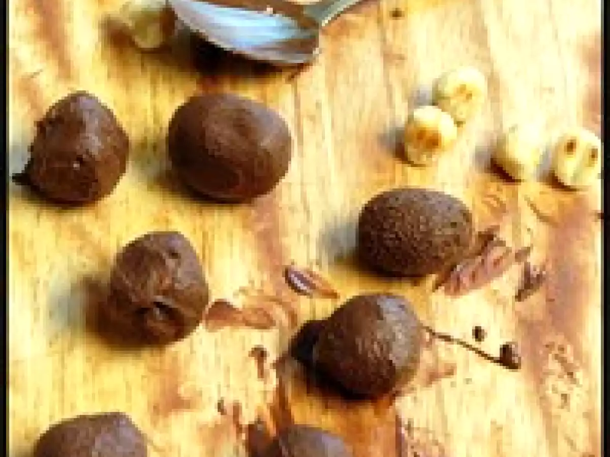 Bouchées chocolatées aux noisettes et gianduja - photo 2
