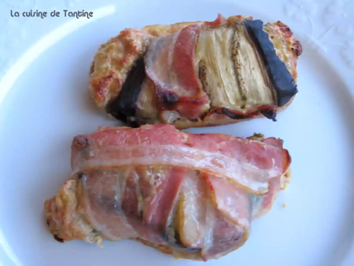 Bouchées d'aubergine au lard - photo 2