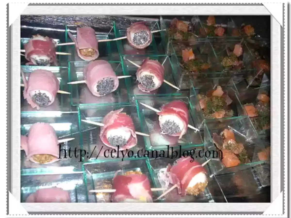 Bouchées d'oeuf de Caille au jambon - photo 2